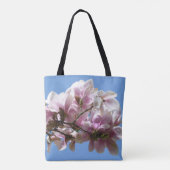 Tote Bag Magnolia blossom (Dos)