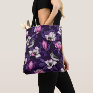 Tote Bag Magnolia en floraison et tireur 4