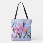 Tote Bag Magnolia Pâle Rose (Dos)