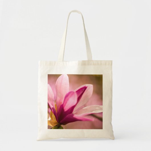 Tote Bag Magnolia rose (Devant)