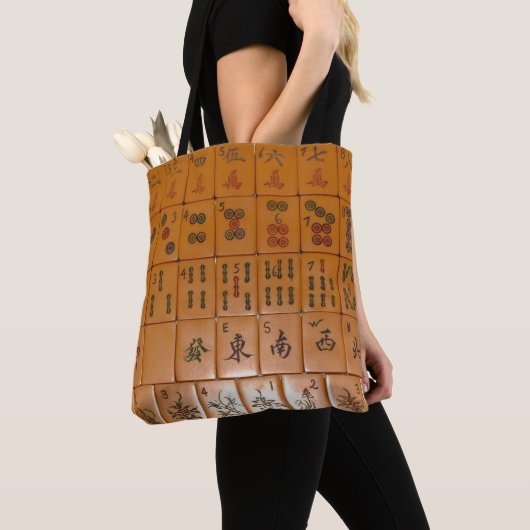 Tote Bag Mah-Jong no 4 (De près)