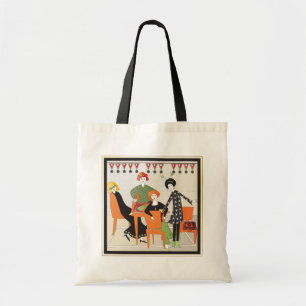 Tote Bag Mah Jongg Banner Nouvel An