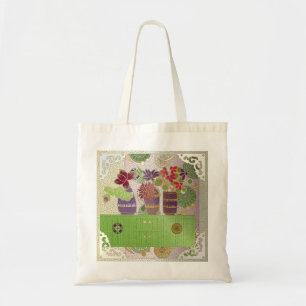 Tote Bag Mah Jongg Green Table Fourre-tout