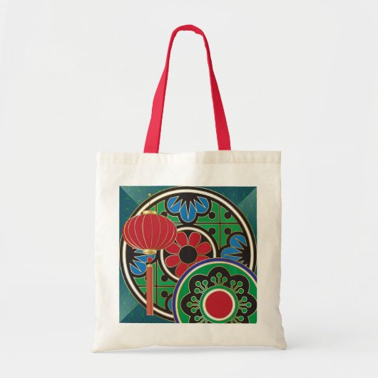 Tote Bag Mah Jongg Holiday (Devant)