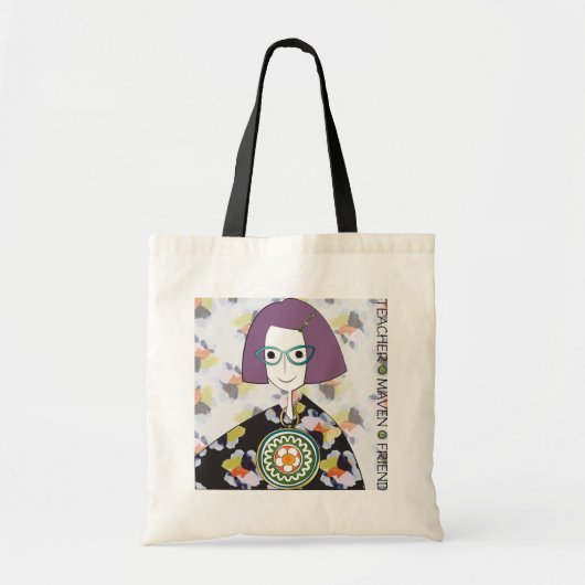 Tote Bag Mah Jongg Maven Fourre-tout (Devant)