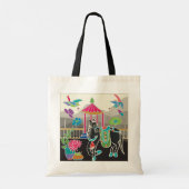 Tote Bag Mah Jongg Tiles Horse Fourre-tout (Dos)