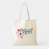 Tote Bag MAHA Floral (Dos)