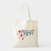 Tote Bag MAHA Floral (Devant)