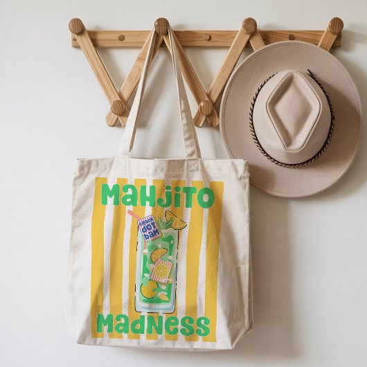 Tote Bag Mahjong de la Folie Mojito