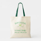 Tote Bag Maillots & Martinis Soirée de célibataire à la Pla (Dos)