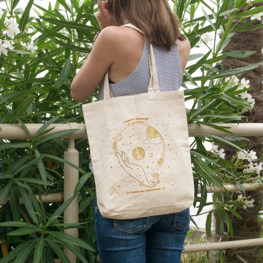 Tote Bag Main Ésotérique Et Terre