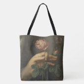 Tote Bag Main et un Rose (Dos)