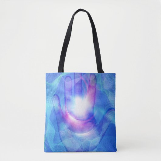 Tote Bag Main lumineuse (Devant)