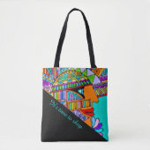 Tote Bag Main tirée par EDDArt - Pharaon 1 (Devant)