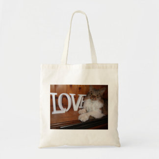 Tote Bag Maine Coon Chat amour