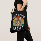 Tote Bag Maine Coon Mama (De près)