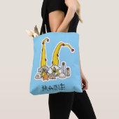Tote Bag Maine Gnomes Welcome Home  (De près)
