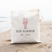 Tote Bag Maine Homard Destination Mariage Bienvenue