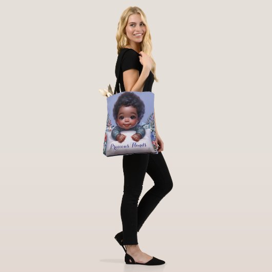 Tote Bag Mains de bébé précieux (Sur le modèle)