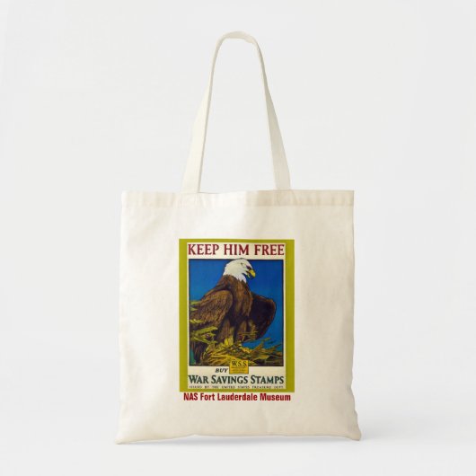 Tote Bag Maintenez-le libre (Devant)