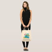 Tote Bag Maintenez nos océans propres (Devant (modèle))