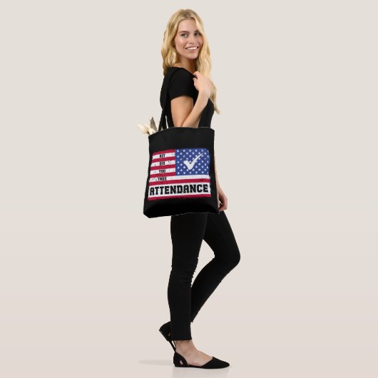 Tote Bag Mais Avez-Vous Pris Participation Professeur Ameri (Sur le modèle)