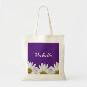 Tote Bag Maisies modernes Purple tendance Floral (Devant)