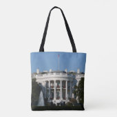 Tote Bag Maison Blanche de Noël pour les vacances Washingto (Dos)