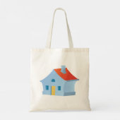 Tote Bag Maison bleue (Dos)