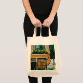 Tote Bag Maison Canal à Amsterdam (Devant (produit))