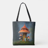 Tote Bag Maison de champignons Storybook (Dos)