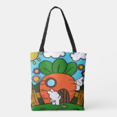 Tote Bag maison de lapin (Dos)