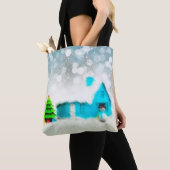 Tote Bag Maison de l'homme des neiges (De près)