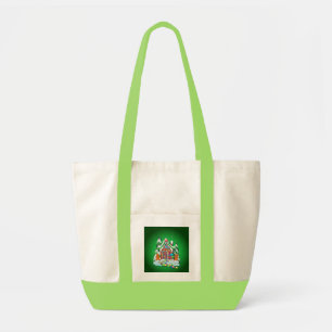 Tote Bag MAISON de PAIN D'ÉPICE de JOYEUX NOËL par SHARON