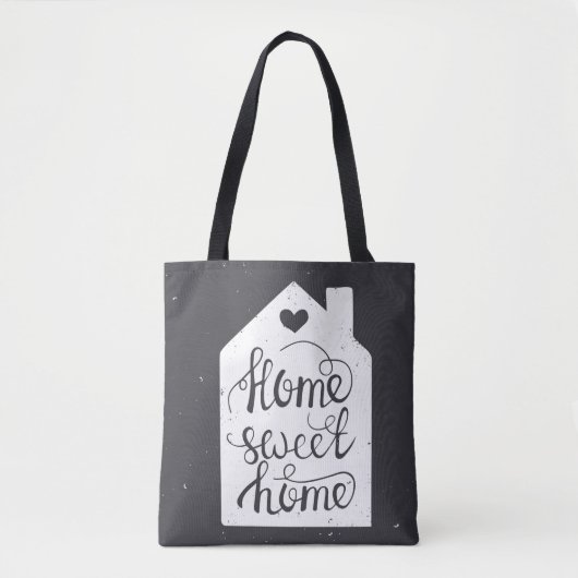 Tote Bag Maison douce à la maison (Devant)