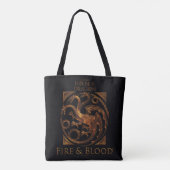 Tote Bag MAISON DU DRAGON | Maison Targaryen Sigil (Dos)