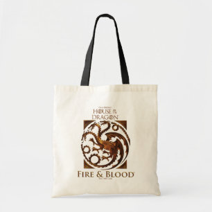 Tote Bag MAISON DU DRAGON   Maison Targaryen Sigil