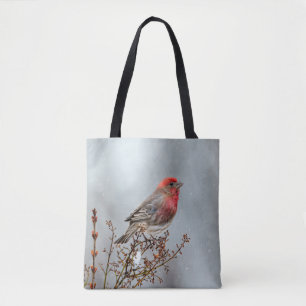 Tote Bag Maison Finch en Neige - Photo originale
