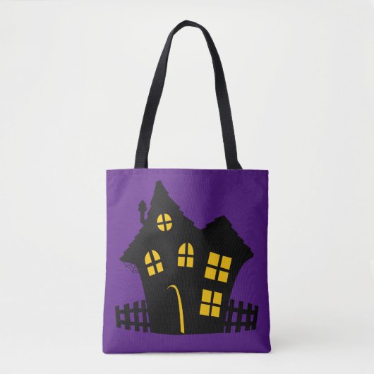 Tote Bag Maison hantée (Devant)