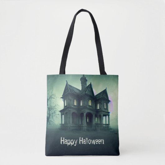 Tote Bag Maison haunted (Devant)