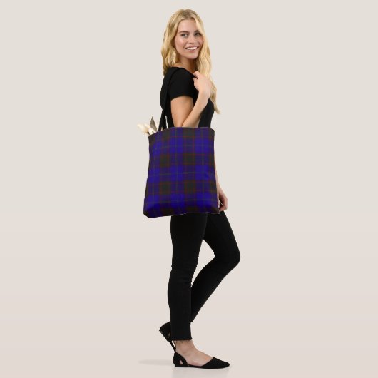 Tote Bag Maison (Hume) Clan Scottish Tartan Plaid (Sur le modèle)