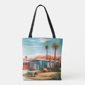 Tote Bag Maison moderne du milieu du siècle #239 (Dos)