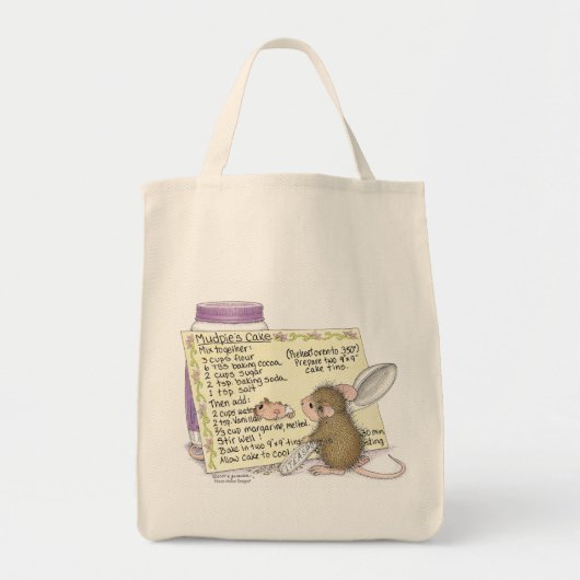 Tote Bag Maison-Souris Designs® - épicerie Fourre-tout (Devant)