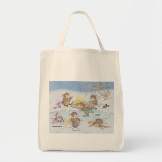 Tote Bag Maison-Souris Designs® - épicerie Fourre-tout (Devant)