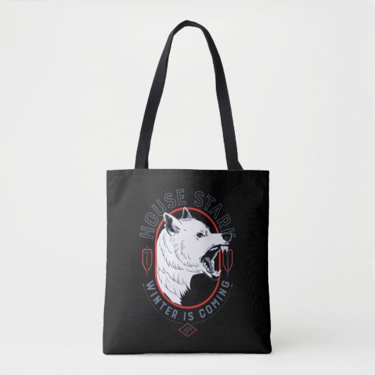 Tote Bag Maison Stark - L'hiver approche (Devant)