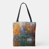 Tote Bag Maison sur le lac (Dos)