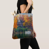 Tote Bag Maison sur le lac (De près)