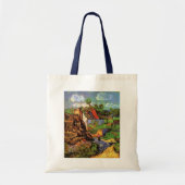 Tote Bag Maisons à Auvers par Vincent van Gogh (Devant)