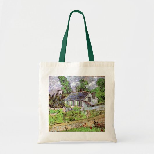 Tote Bag Maisons à Auvers par Vincent van Gogh (Devant)
