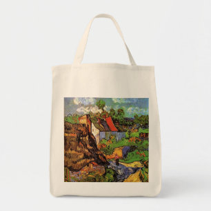 Tote Bag Maisons à Auvers, Vincent van Gogh. Village